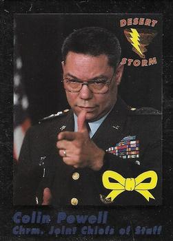 1991 AMA Group Desert Storm Operation Yellow Ribbon - Case Inserts #NNO Colin Powell Front