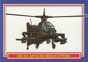 1991 Hutt River Province, New Queensland Mint Desert Storm #1 AH-64 Apache Attack Helicopter Front