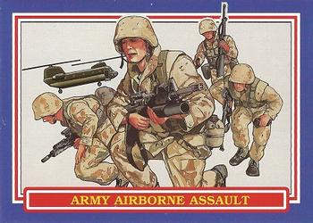 1991 Hutt River Province, New Queensland Mint Desert Storm #4 Army Airborne Assault Front