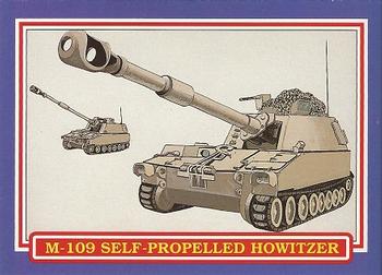 1991 Hutt River Province, New Queensland Mint Desert Storm #39 M-109 Self-propelled Howitzer Front