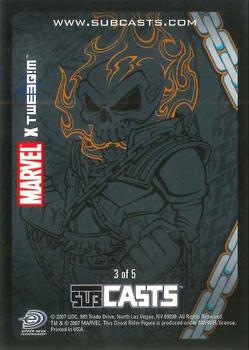 2007 SkyBox Marvel Masterpieces - Subcasts #SC3 Ghost Rider Front