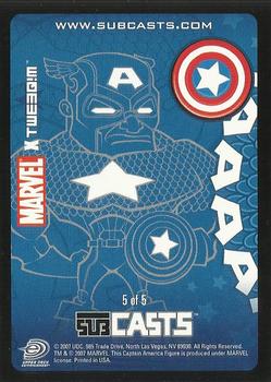 2007 SkyBox Marvel Masterpieces - Subcasts #SC5 Captain America Front