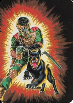 1986 Hasbro G.I. Joe Action Cards #17 Mutt Front