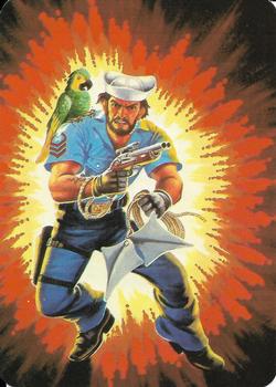 1986 Hasbro G.I. Joe Action Cards #23 Shipwreck Front
