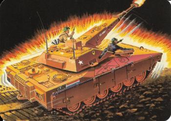 1986 Hasbro G.I. Joe Action Cards #31 Mauler M.B.T. Tank Front