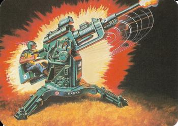 1986 Hasbro G.I. Joe Action Cards #34 FLAK Front
