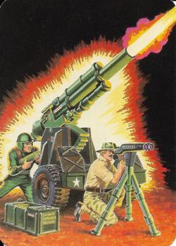 1986 Hasbro G.I. Joe Action Cards #51 Mountain Howitzer Front