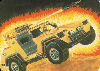 1986 Hasbro G.I. Joe Action Cards #54 VAMP Mark II Front