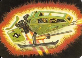1986 Hasbro G.I. Joe Action Cards #57 Sky Hawk V.T.O.L. Front
