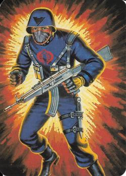 1986 Hasbro G.I. Joe Action Cards #97 Cobra Officer Front