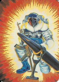 1986 Hasbro G.I. Joe Action Cards #108 Snow Serpent Front