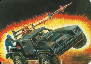 1986 Hasbro G.I. Joe Action Cards #118 Stinger Front