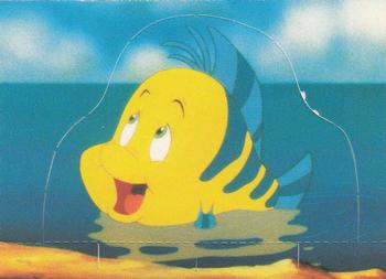 1991 Pro Set The Little Mermaid - Stand Up Cards #12 Flounder Front