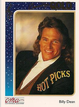 1992 Sterling Country Gold - Gold Foil #4 Billy Dean Front