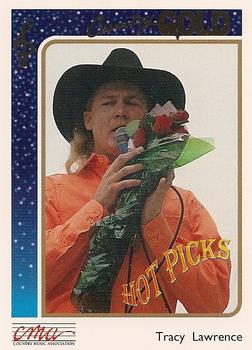 1992 Sterling Country Gold - Gold Foil #8 Tracy Lawrence Front