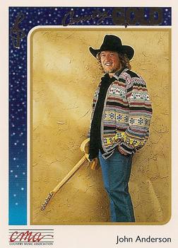 1992 Sterling Country Gold - Gold Foil #17 John Anderson Front