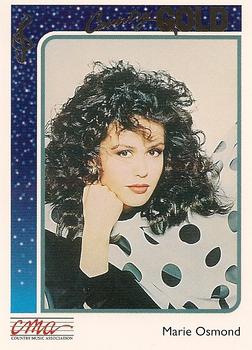 1992 Sterling Country Gold - Gold Foil #32 Marie Osmond Front