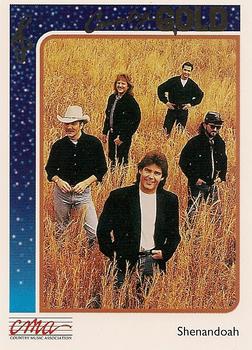 1992 Sterling Country Gold - Gold Foil #45 Shenandoah Front