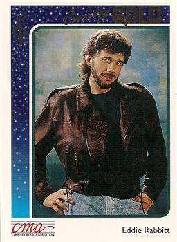 1992 Sterling Country Gold - Gold Foil #79 Eddie Rabbitt Front