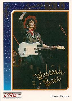 1992 Sterling Country Gold - Gold Foil #91 Rosie Flores Front
