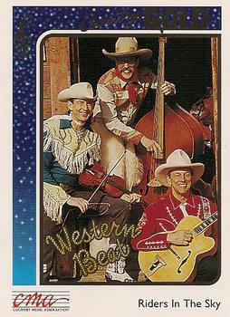 1992 Sterling Country Gold - Gold Foil #93 Riders In The Sky Front