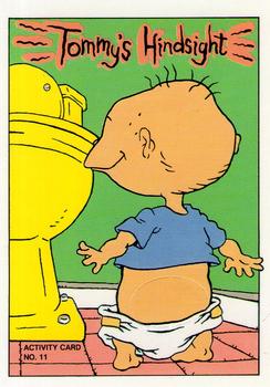 1993 Topps Nicktoons - Activity Cards #11 Tommy's Hindsight Front