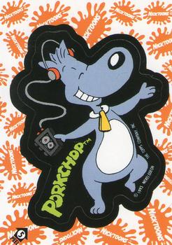 1993 Topps Nicktoons - Stickers #5 Porkchop Front