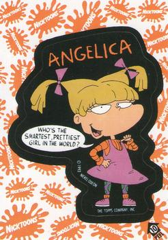 1993 Topps Nicktoons - Stickers #10 Angelica Front