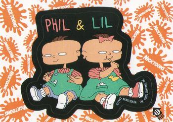 1993 Topps Nicktoons - Stickers #11 Phil & Lil Front
