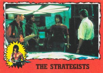 1985 Topps Rambo First Blood Part II #5 The Strategists Front