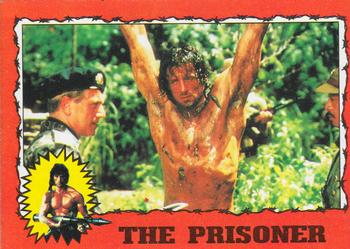 1985 Topps Rambo First Blood Part II #23 The Prisoner Front