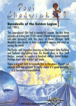 1995 FPG Paul Chadwick #5 Daredevils of the Golden Legion Back