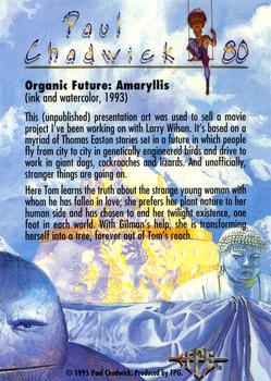 1995 FPG Paul Chadwick #80 Organic Future: Amaryllis Back