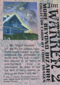 1994 Comic Images More Beyond Bizarre Jim Warren II #86 Night Sounds Back