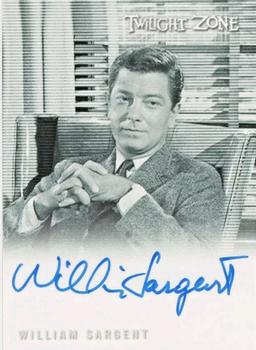2009 Rittenhouse The Complete Twilight Zone (50th Anniversary) - Autographs #A-104 William Sargent Front