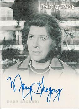 2009 Rittenhouse The Complete Twilight Zone (50th Anniversary) - Autographs #A-140 Mary Gregory Front