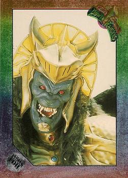 1995 Collect-A-Card Power Rangers The New Season Hobby - Power Foil #15 Goldar Front