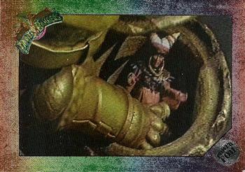 1995 Collect-A-Card Power Rangers The New Season Hobby - Power Foil #55 Back In The Dumpster Front