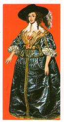 1967 Brooke Bond British Costume #15 Lady's Day Dress about 1634 Front