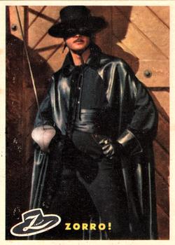 1958 Topps Zorro #1 Zorro! Front