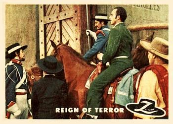 1958 Topps Zorro #11 Reign of Terror Front