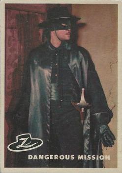 1958 Topps Zorro #64 Dangerous Mission Front