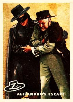 1958 Topps Zorro #66 Alejandro's Escape Front