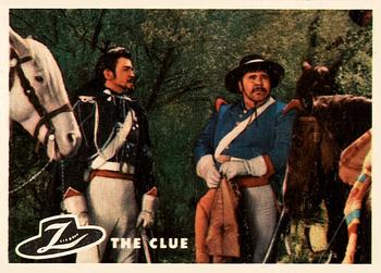 1958 Topps Zorro #67 The Clue Front