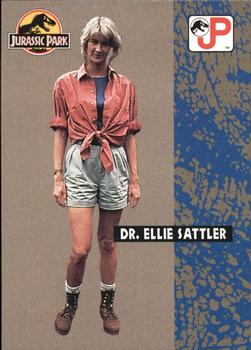 1993 Topps Jurassic Park #12 Dr. Ellie Sattler Front