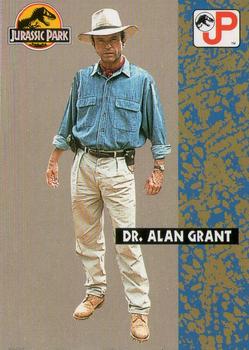 1993 Topps Jurassic Park #19 Dr. Alan Grant Front