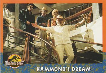 1993 Topps Jurassic Park #24 Hammond's Dream Front