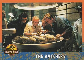 1993 Topps Jurassic Park #26 The Hatchery Front