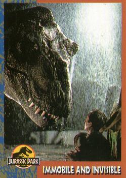 1993 Topps Jurassic Park #42 Immobile and Invisible Front