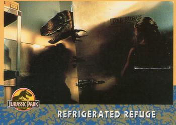 1993 Topps Jurassic Park #60 Refrigerated Refuge Front